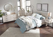 Signature Design Natural Full Panel Platform Bed