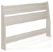 Signature Design Light Natural Full Panel Headboard