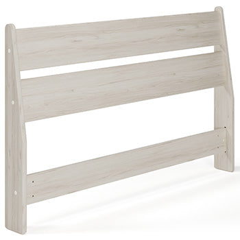 Signature Design Light Natural Full Panel Headboard