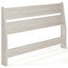 Signature Design Light Natural Full Panel Headboard