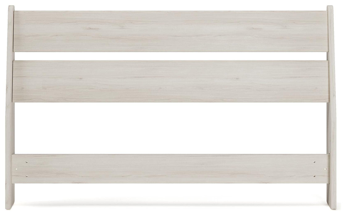 Signature Design Light Natural Full Panel Headboard