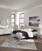 Signature Design Natural Queen Panel Platform Bed