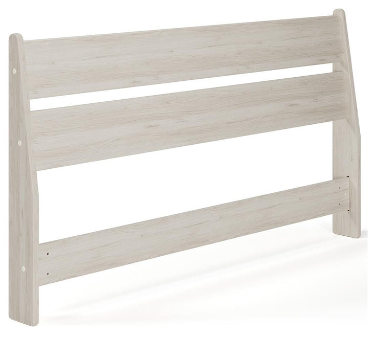 Signature Design Light Natural Queen Panel Headboard