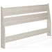 Signature Design Light Natural Queen Panel Headboard