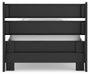 Signature Design Black Twin Panel Platform Bed