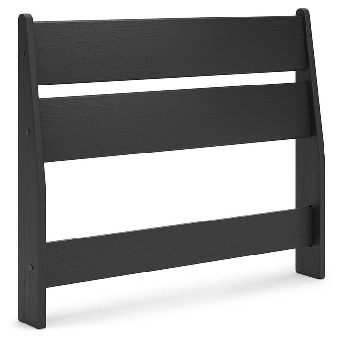 Signature Design Black Twin Panel Headboard