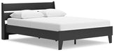 Signature Design Black Queen Panel Platform Bed