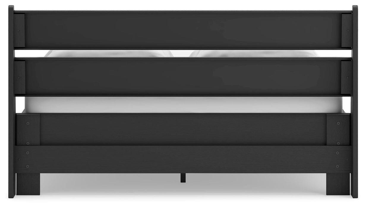 Signature Design Black Queen Panel Platform Bed