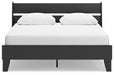 Signature Design Black Queen Panel Platform Bed