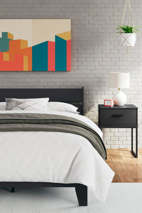 Signature Design Black One Drawer Night Stand