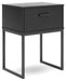 Signature Design Black One Drawer Night Stand