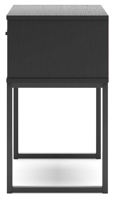 Signature Design Black One Drawer Night Stand