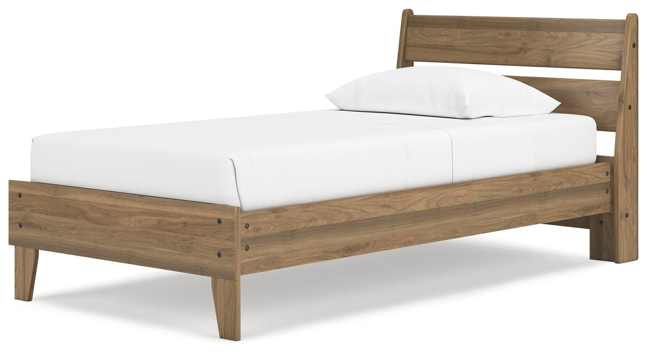 Signature Design Honey Twin Platform Panel Bed