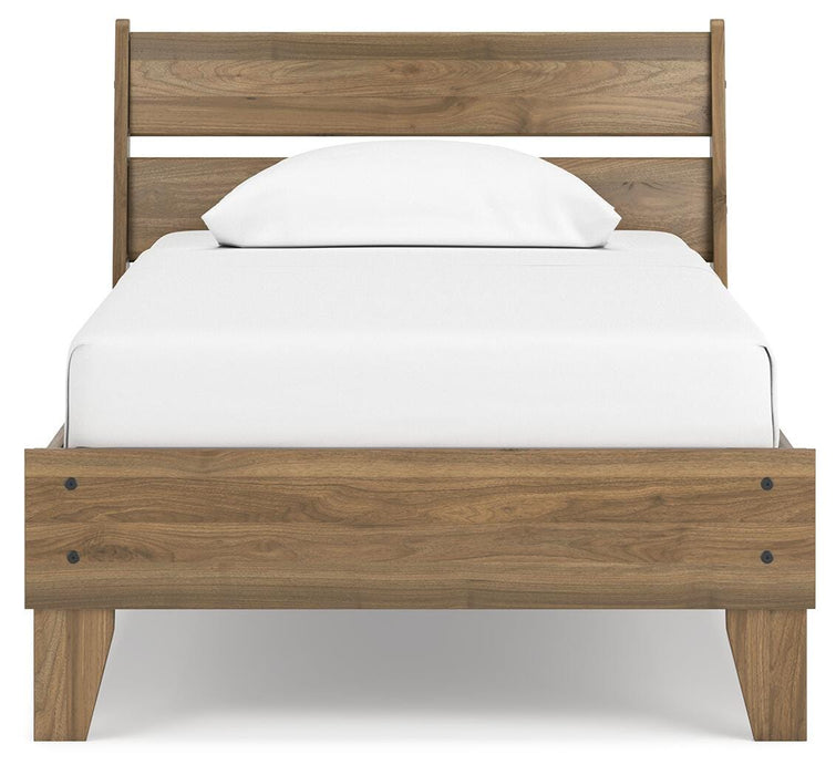 Signature Design Honey Twin Platform Panel Bed