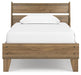 Signature Design Honey Twin Platform Panel Bed