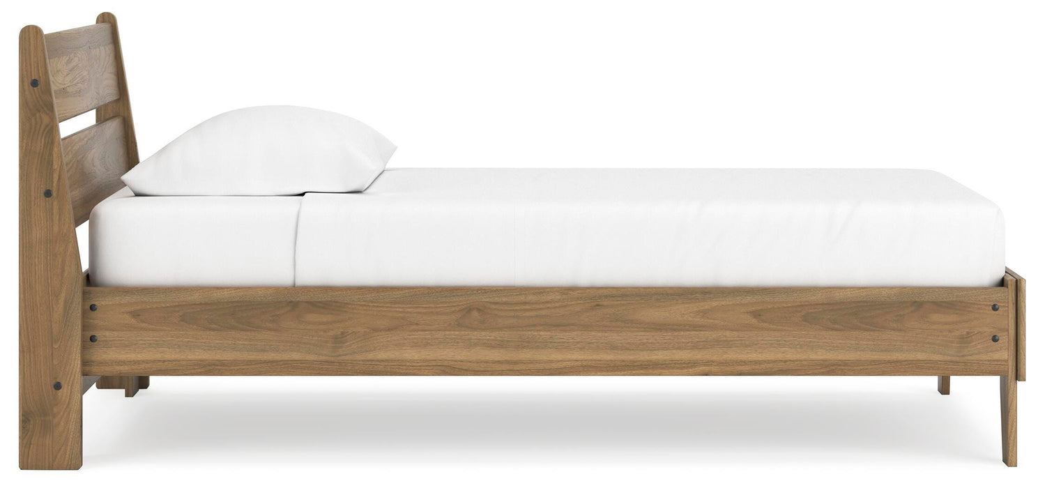 Signature Design Honey Twin Platform Panel Bed