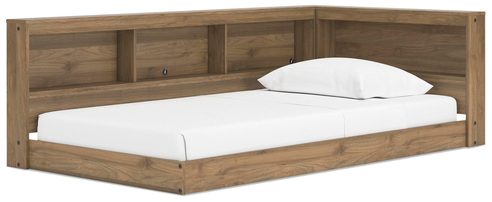 Signature Design Honey Twin Bookcase Storage Bed