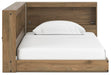 Signature Design Honey Twin Bookcase Storage Bed