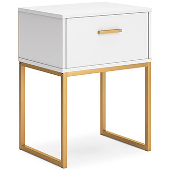 Signature Design Two-tone One Drawer Night Stand