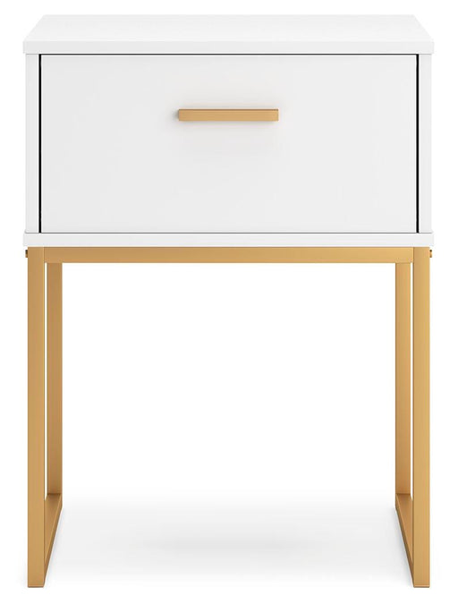 Signature Design Two-tone One Drawer Night Stand