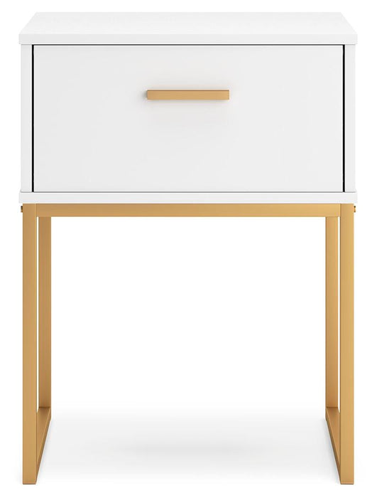 Signature Design Two-tone One Drawer Night Stand