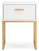 Signature Design Two-tone One Drawer Night Stand