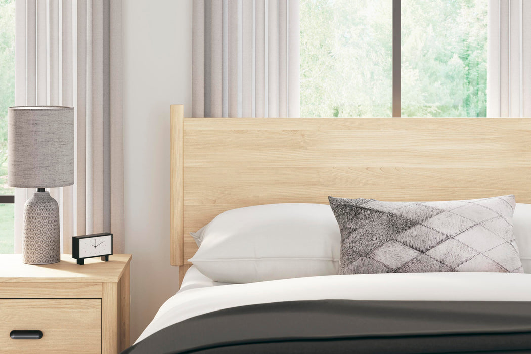 Signature Design Tan Full Panel Headboard