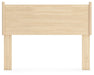 Signature Design Tan Full Panel Headboard