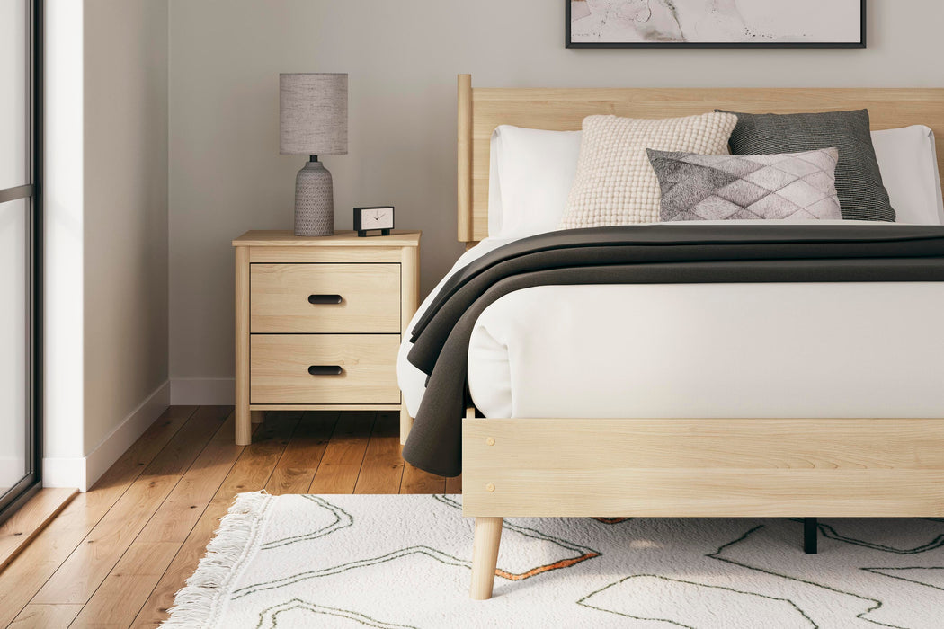 Signature Design Tan Queen Panel Headboard