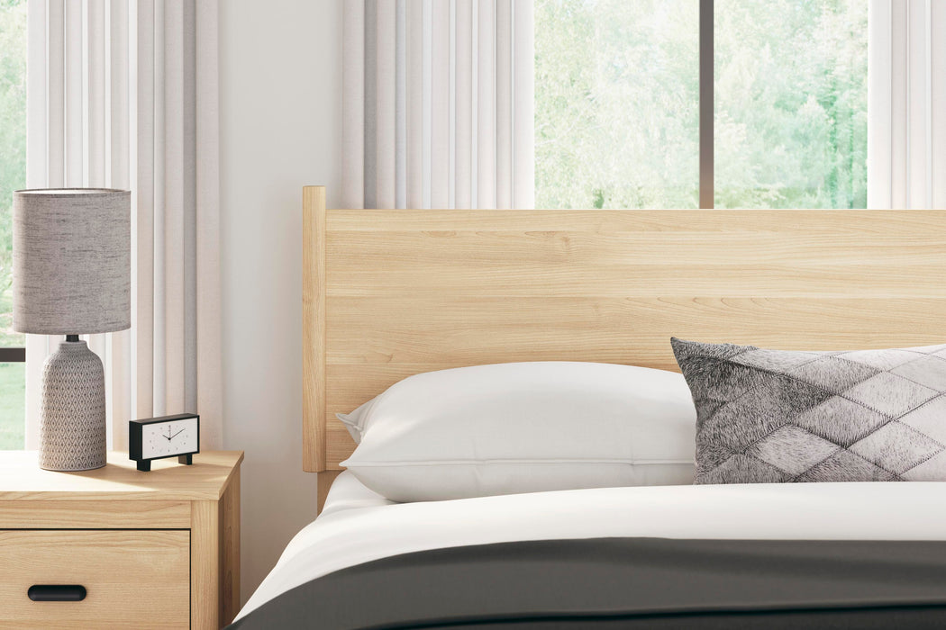 Signature Design Tan Queen Panel Headboard