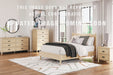 Signature Design Tan Full Panel Headboard