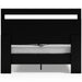 Signature Design Black/Brown Queen Panel Platform Bed