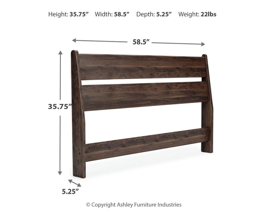 Signature Design Mocha Full Panel Headboard