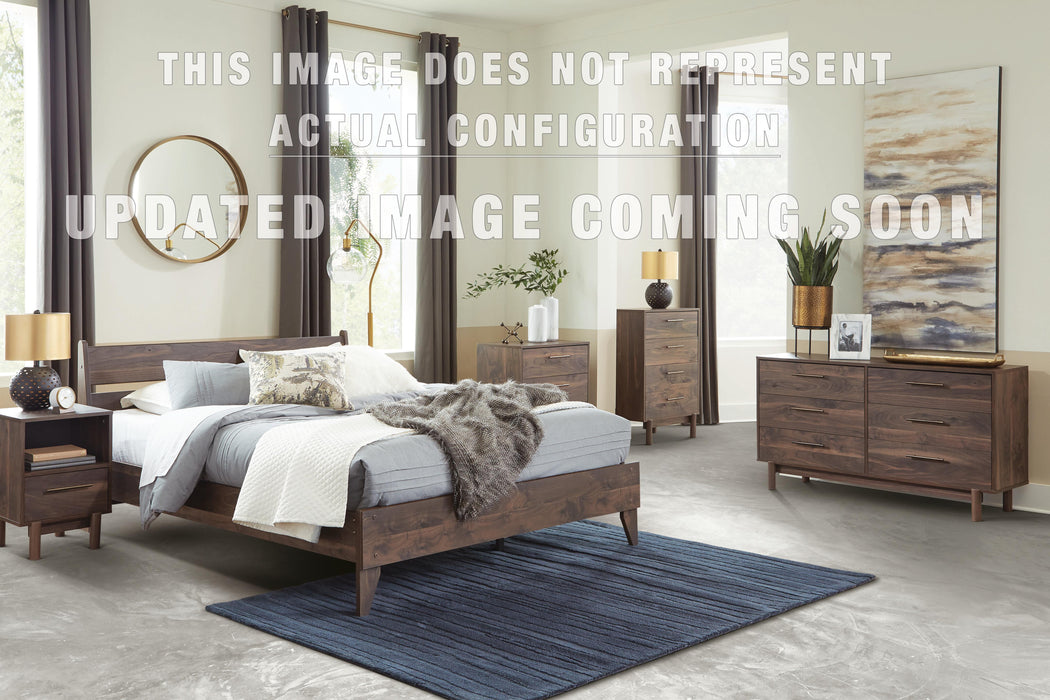 Signature Design Mocha Queen Panel Headboard