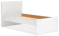 Signature Design White Twin Panel Platform Bed