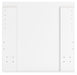 Signature Design White Twin Panel Platform Bed