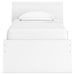 Signature Design White Twin Panel Platform Bed
