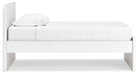 Signature Design White Twin Panel Platform Bed