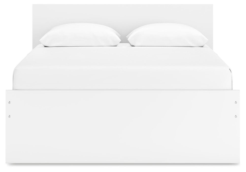 Signature Design White Queen Panel Platform Bed