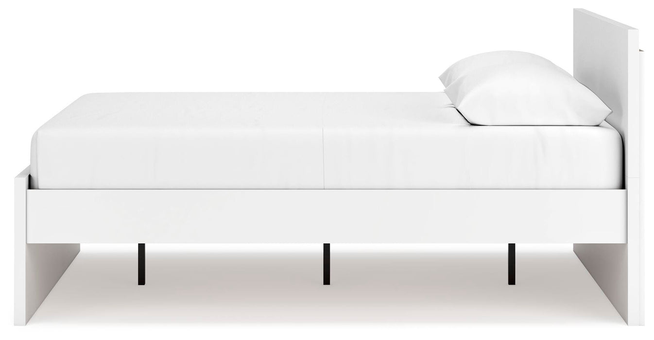 Signature Design White Queen Panel Platform Bed
