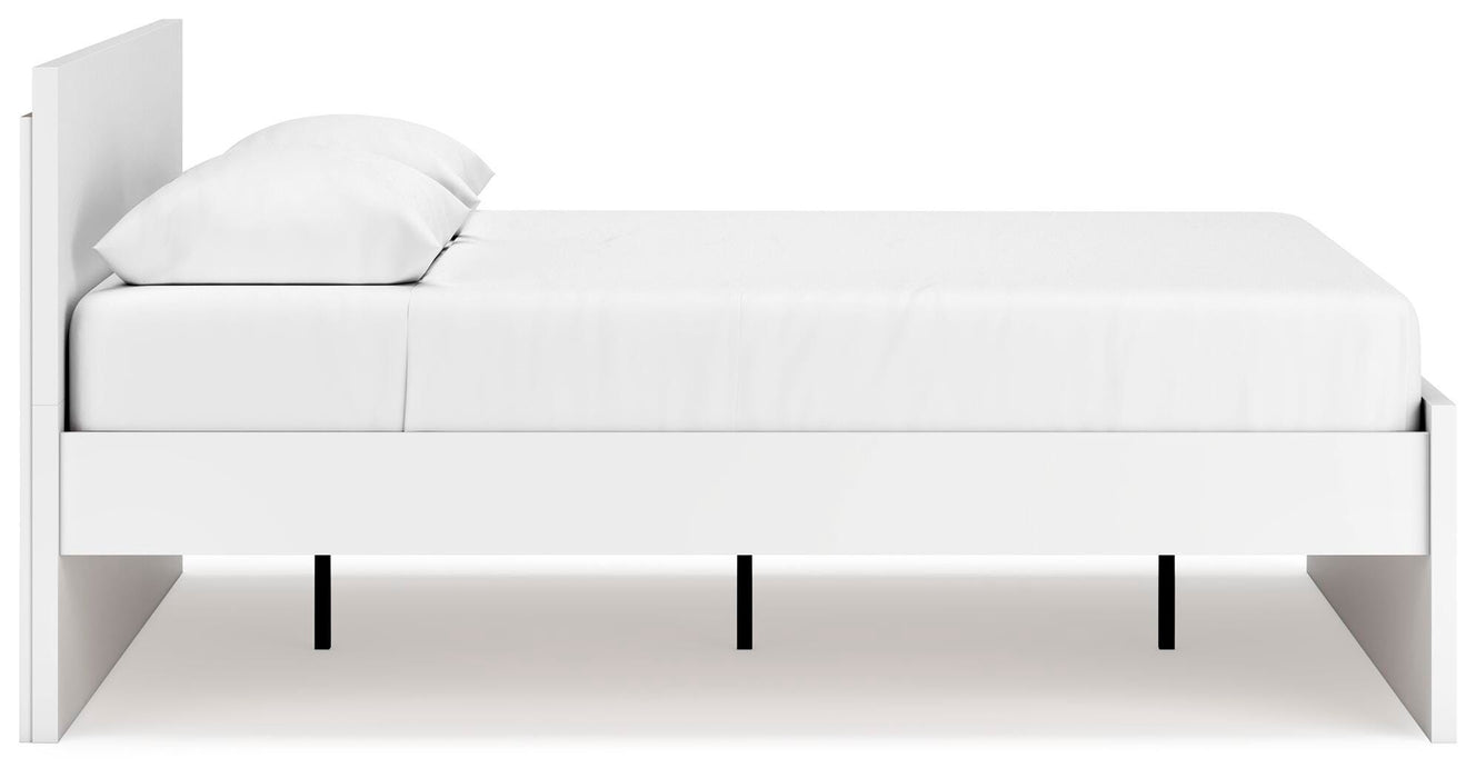 Signature Design White Queen Panel Platform Bed