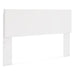 Signature Design White King Panel Headboard