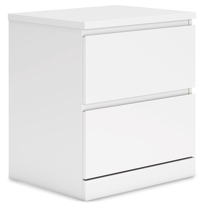 Signature Design White Two Drawer Night Stand