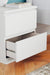 Signature Design White Two Drawer Night Stand