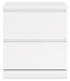 Signature Design White Two Drawer Night Stand