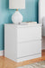 Signature Design White Two Drawer Night Stand