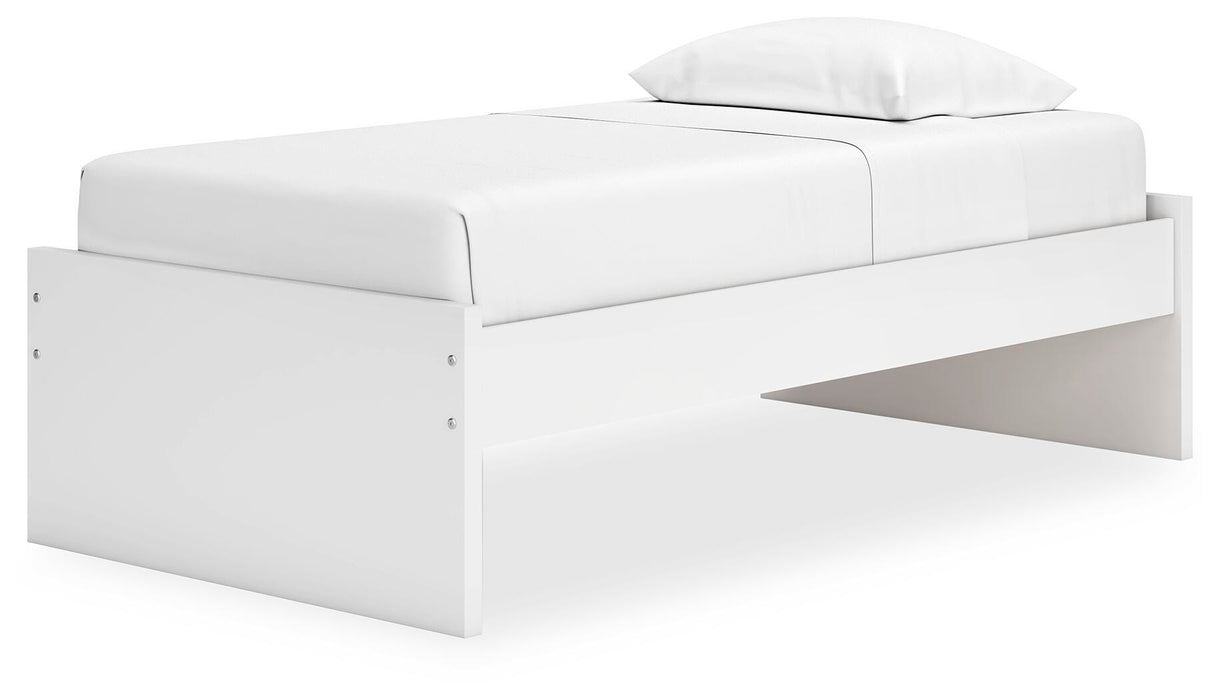 Signature Design White Twin Platform Bed