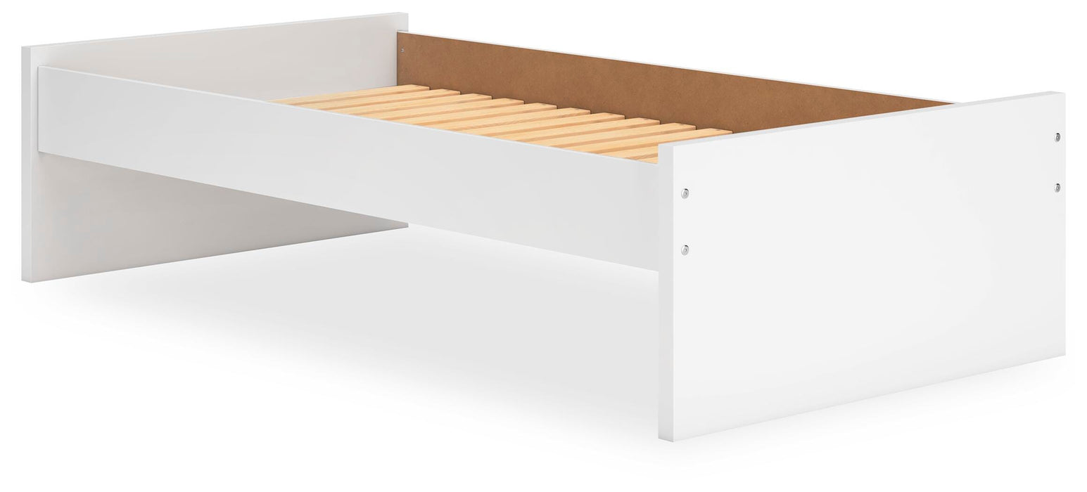 Signature Design White Twin Platform Bed
