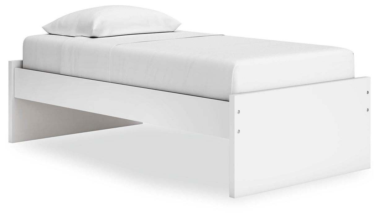 Signature Design White Twin Platform Bed