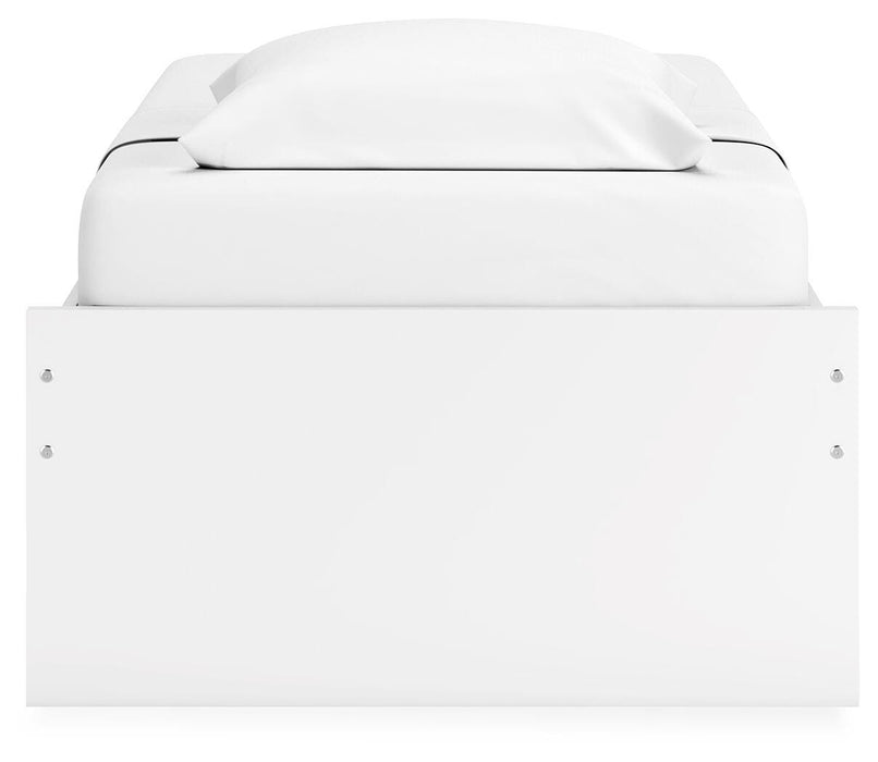 Signature Design White Twin Platform Bed